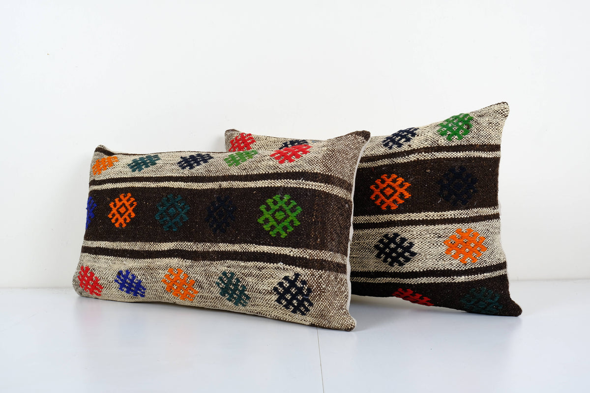 Kilim Kırlent Kılıfı 35 x 57 cm