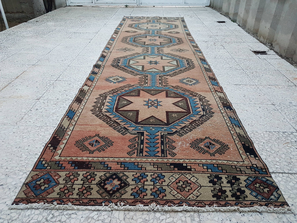 Vintage Anadolu Yolluk 100 x 388 cm