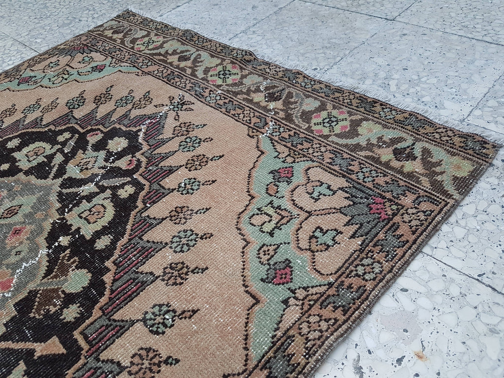 Vintage Uşak Yolluk 107 x 384 cm