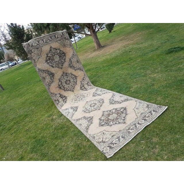 Vintage Uşak Yolluk 119 x 395 cm