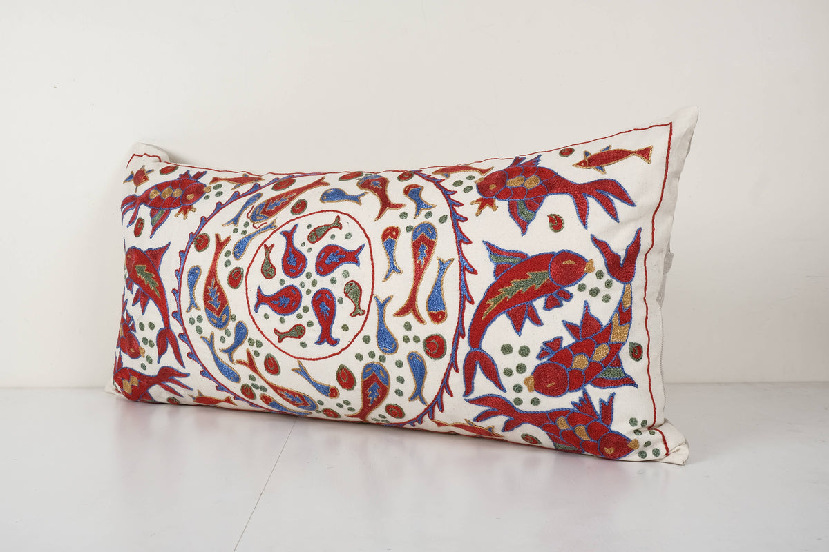 Suzani Kırlent Kılıfı 45 x 90 cm