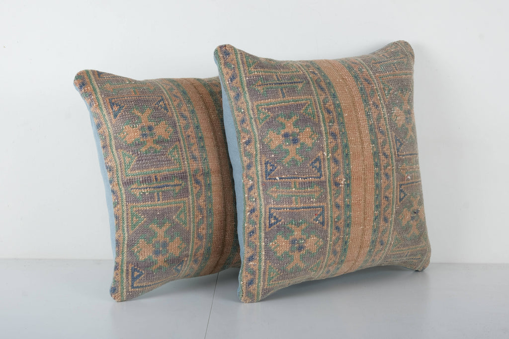 Halı Kırlent Kılıfı 2'li Set 45 x 45 cm