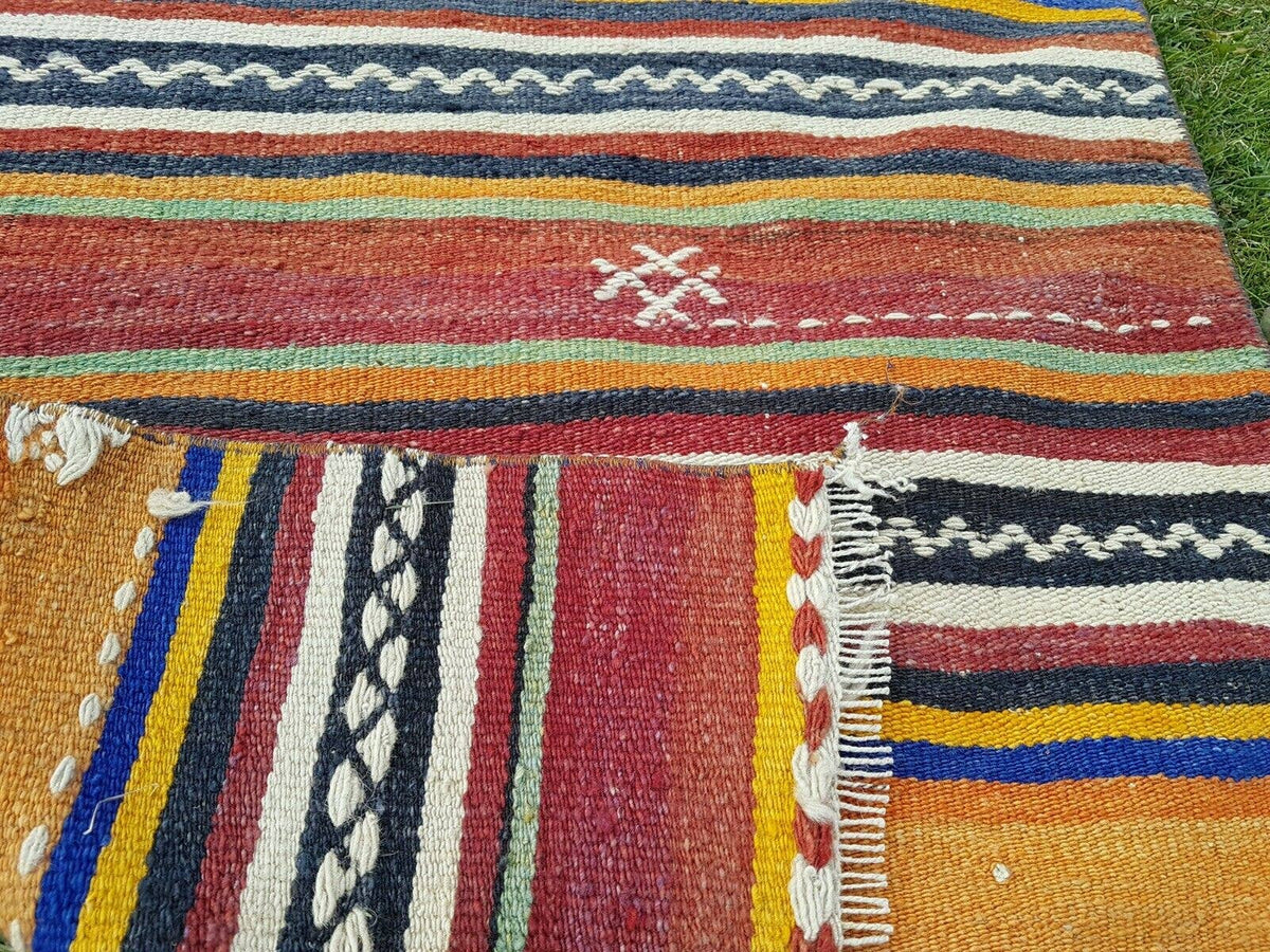Vintage Kilim Yolluk 74 x 651 cm