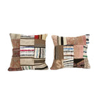 Patchwork Kırlent Kılıfı 2'li Set 45 x 47 cm