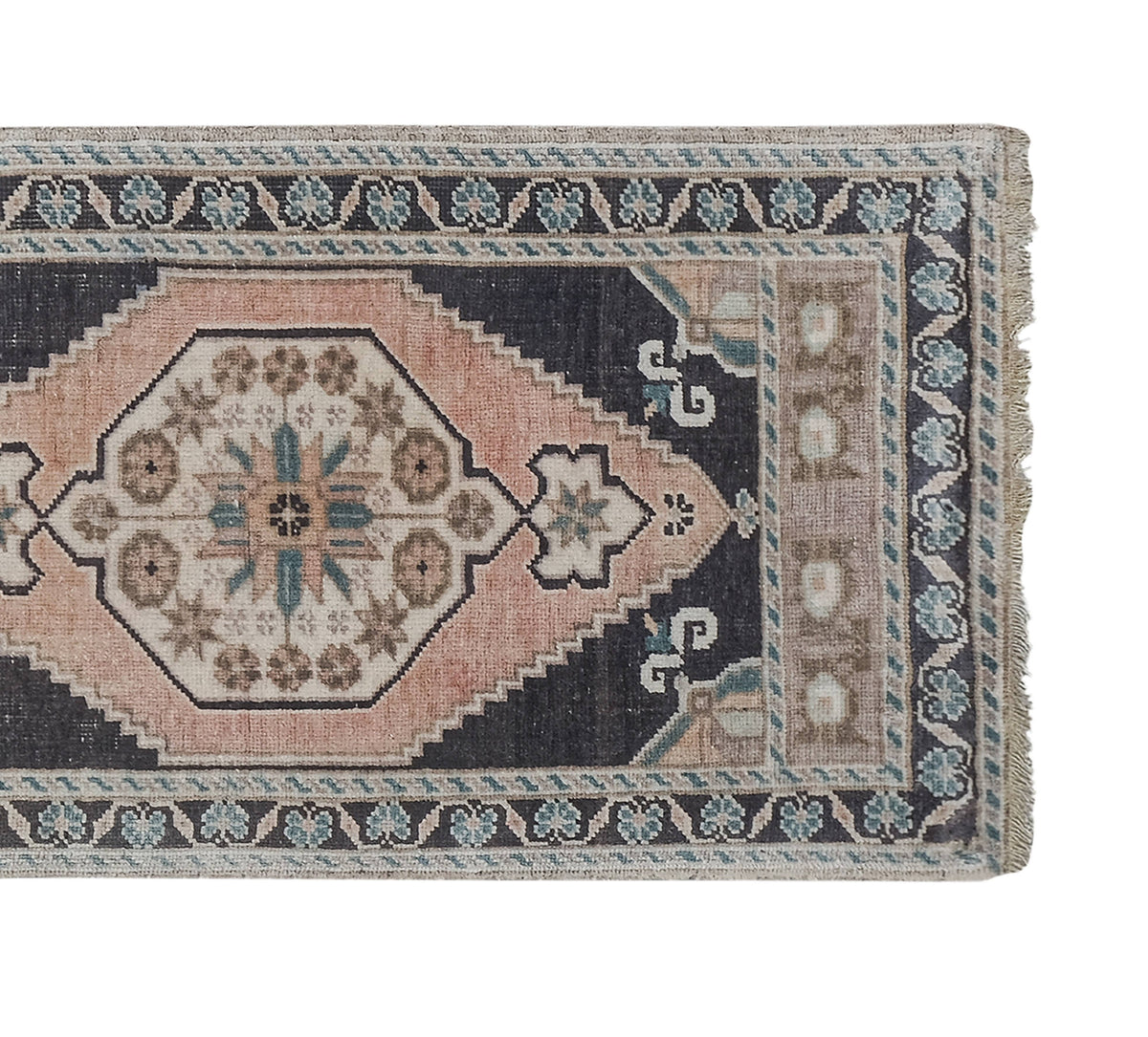 Vintage Türk Halı Yolluk 52 x 197 cm