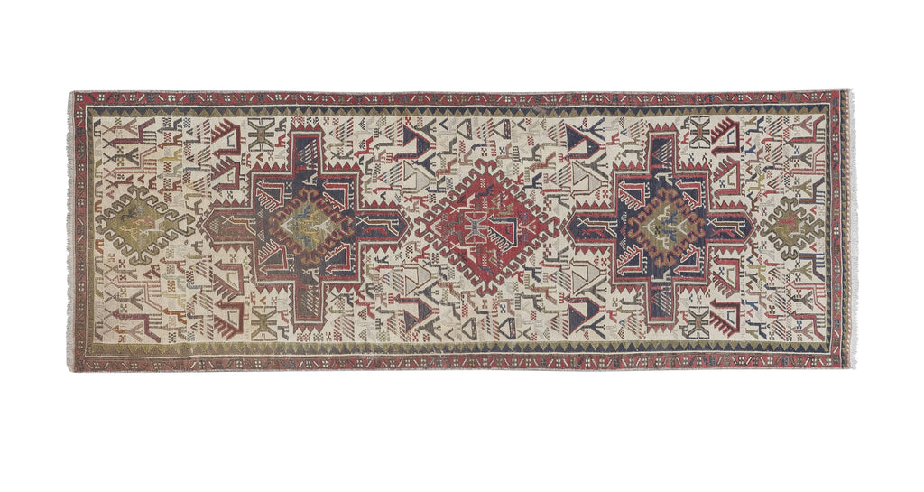 Vintage Sumak Kilim 72 x 194 cm