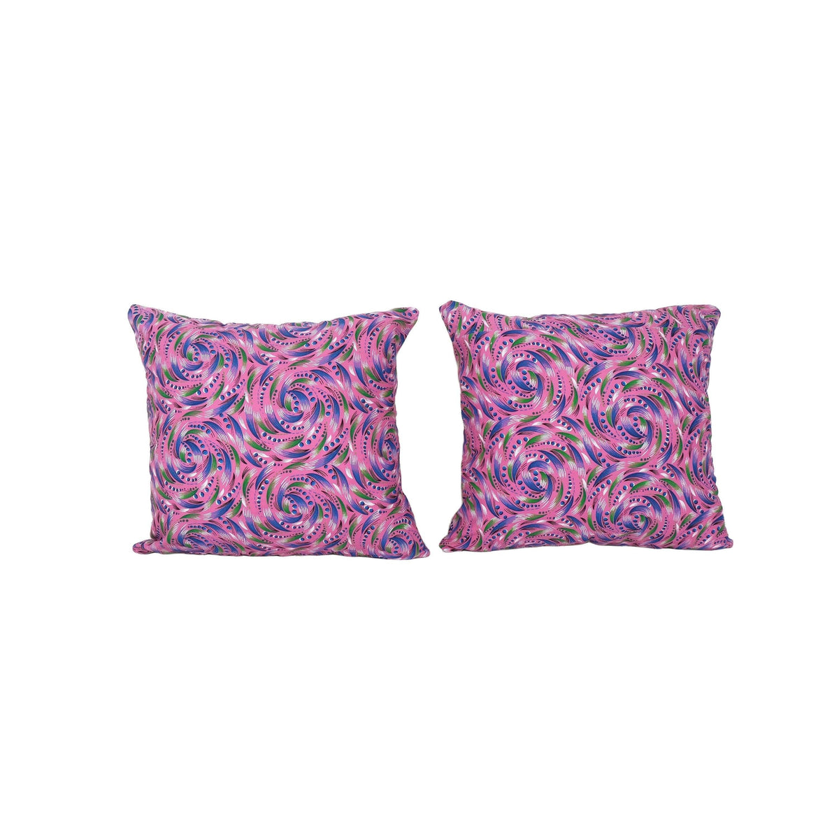 Özbek Baskılı Kırlent Kılıfı 2'li Set 50 x 50 cm