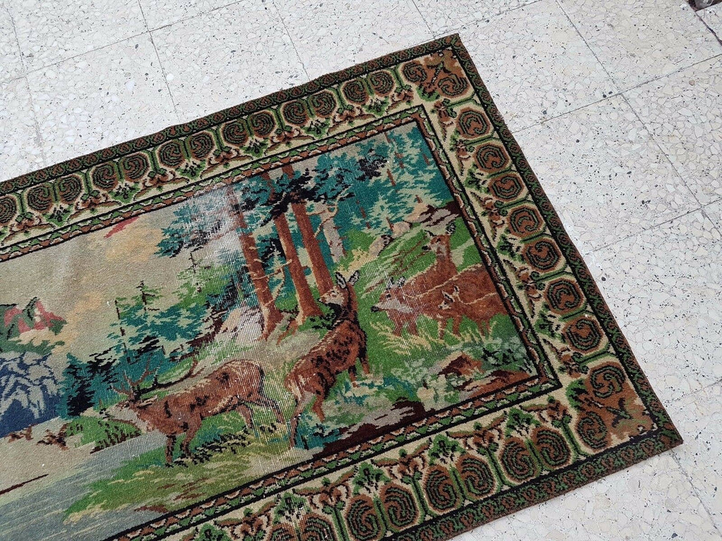 Vintage Türk Halı 97 x 131 cm