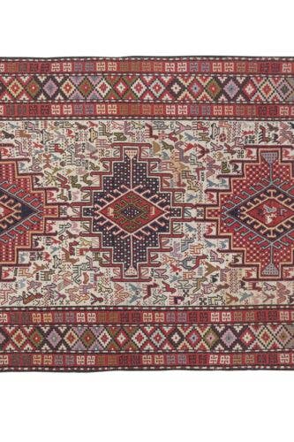 Vintage Türk Sumak Halı 120 x 193 cm