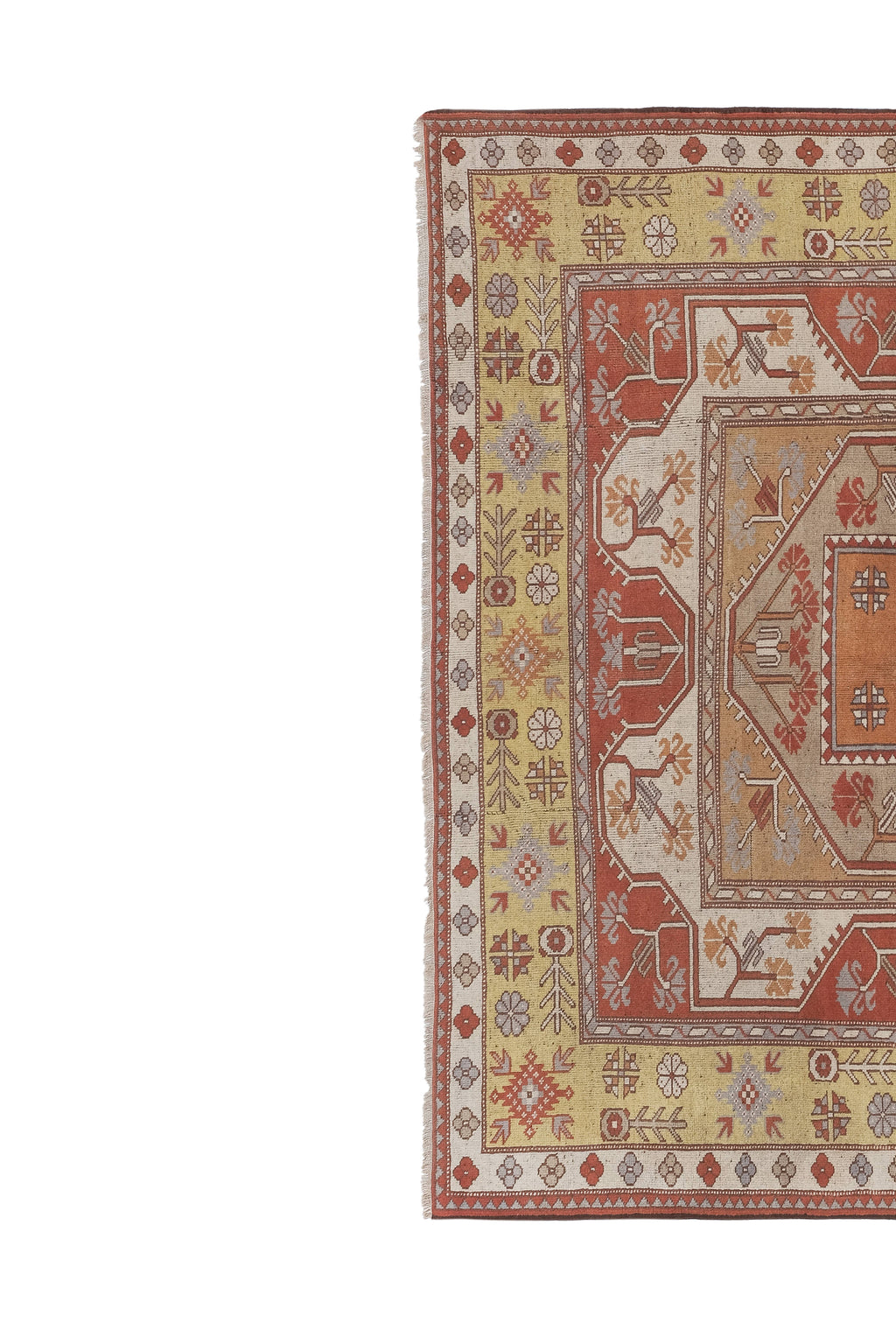 Vintage Uşak Halı 187 x 198 cm
