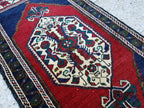 Vintage Yastık Halı 57 x 124 cm