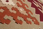 Vintage Kayseri Kilim 122 x 225 cm