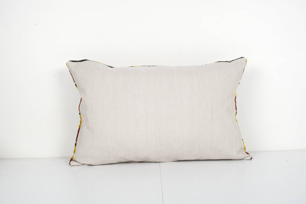 İpek Ikat Kadife Kırlent Kılıfı 40 x 60 cm