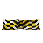 İpek Ikat Kadife Kırlent Kılıfı 2'li Set 40 x 60 cm