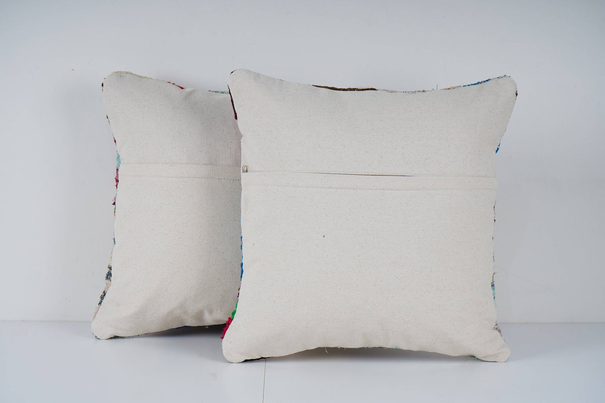 Patchwork Kırlent Kılıfı 2'li Set 50 x 50 cm