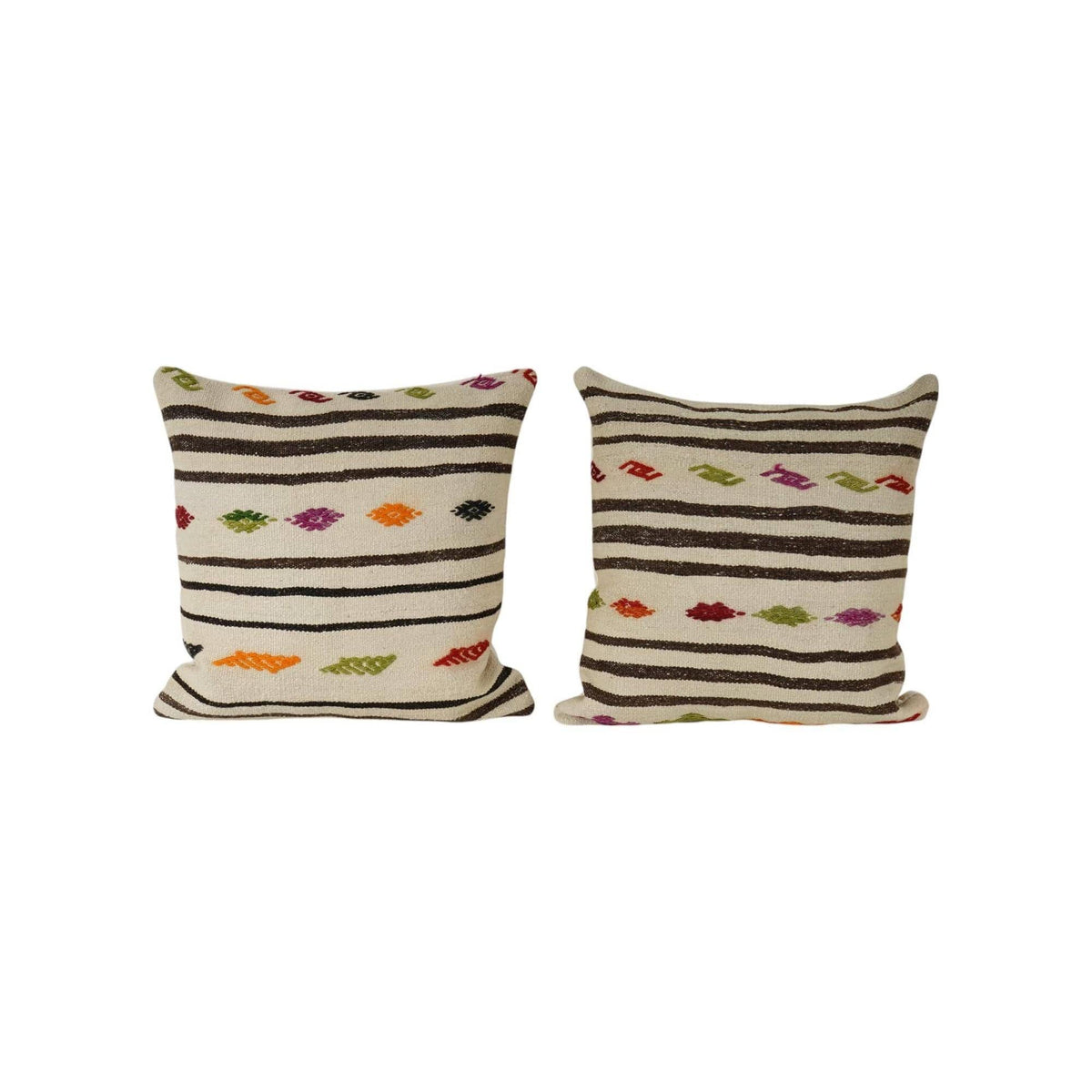 Kilim Kırlent Kılıfı 2'li Set 60 x 60 cm