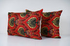 Özbek Baskılı Kırlent Kılıfı 2'li Set 40 x 55 cm