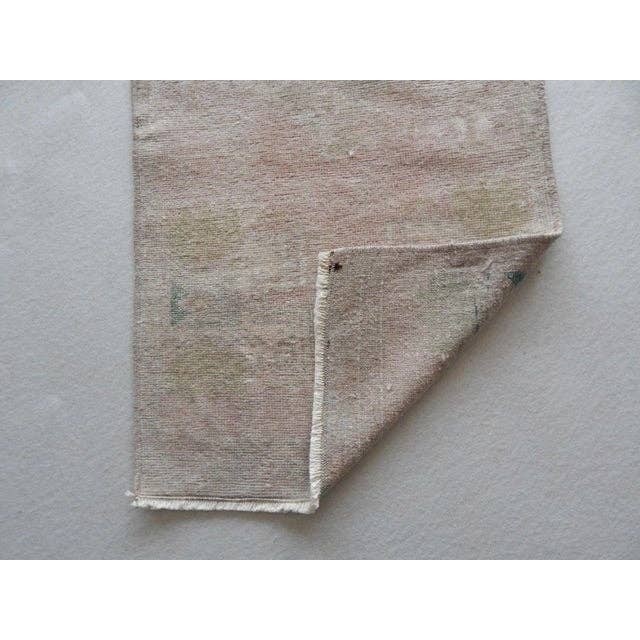 Vintage Türk Halı 47 x 113 cm