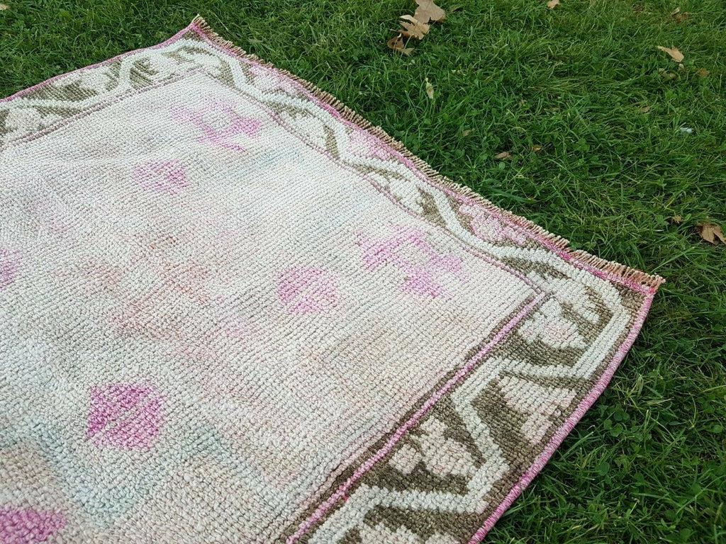 Vintage Herki Halı Yolluk 92 x 380 cm