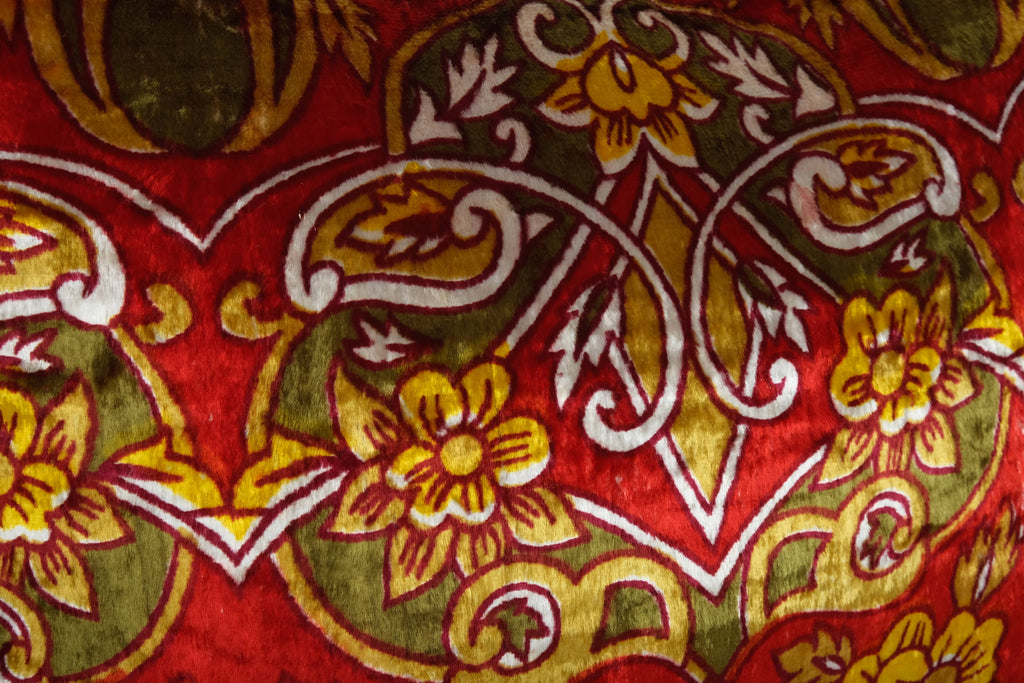 İpek Ikat Kadife Kırlent Kılıfı 2'li Set 45 x 55 cm