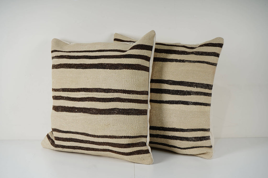 Kilim Kırlent Kılıfı 2'li Set 60 x 60 cm