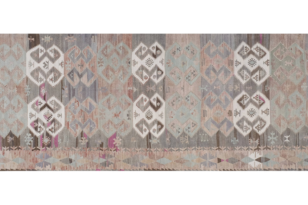 Vintage Kilim Yolluk 142 x 419 cm