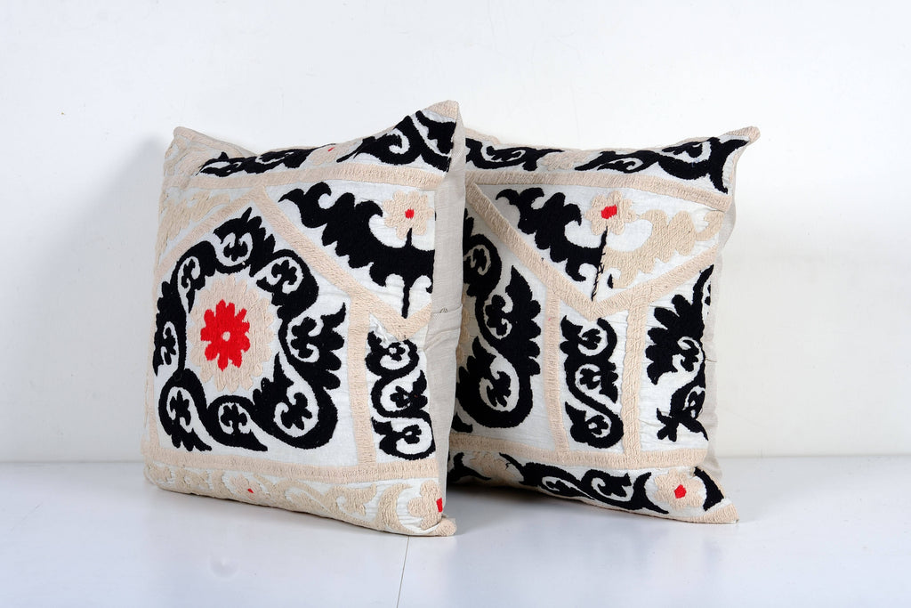 Suzani Kırlent Kılıfı 2'li Set 53 x 53 cm