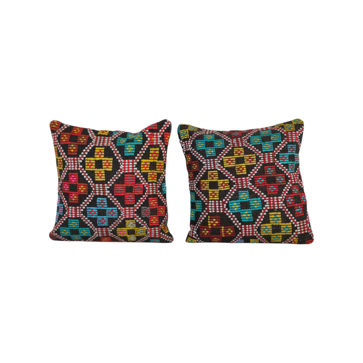 Kilim Kırlent Kılıfı 2'li Set 48 x 48 cm