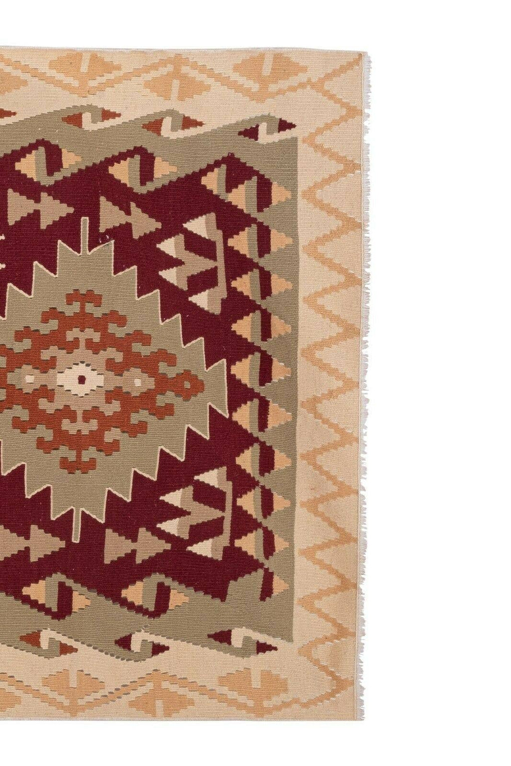 Vintage Kayseri Kilim 122 x 225 cm