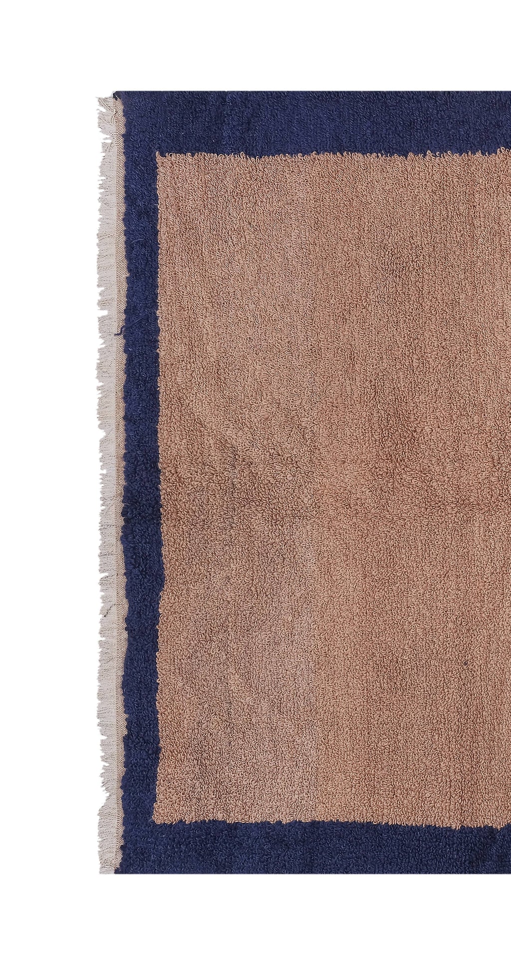 Vintage Türk Damalı Tulu Halı 133 x 181 cm