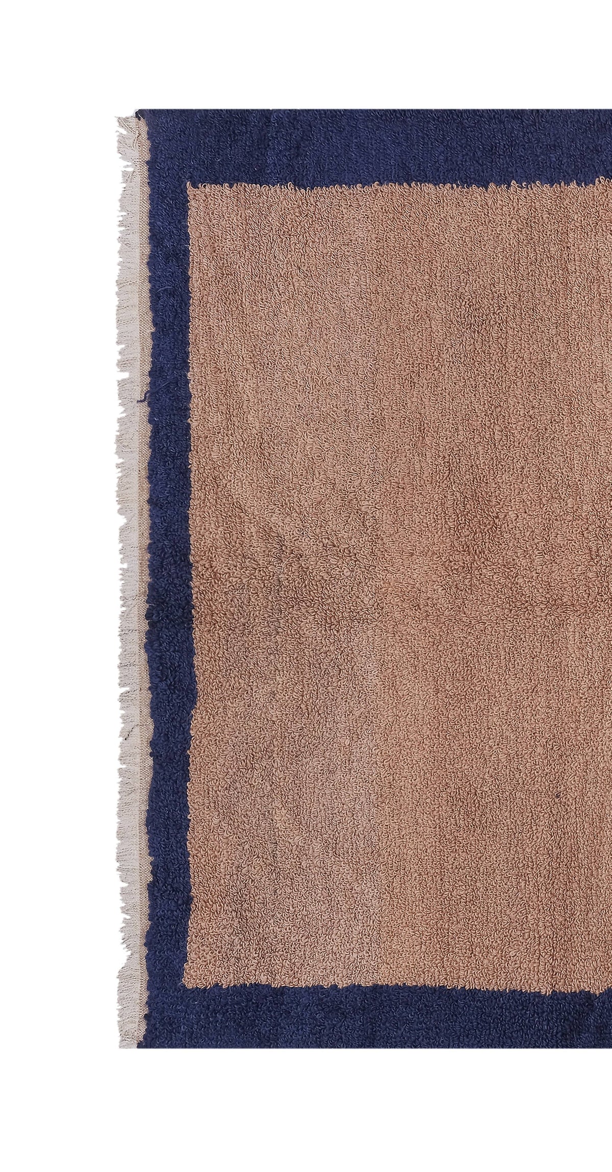 Vintage Türk Damalı Tulu Halı 133 x 181 cm