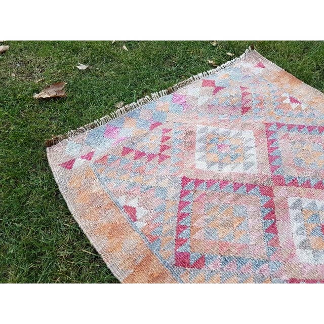 Vintage Herki Kilim Yolluk 80 x 300 cm