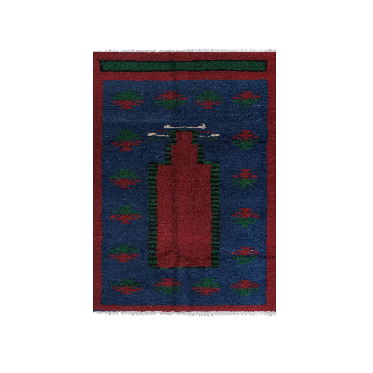 Vintage Türk Tulu Halı 114 x 163 cm