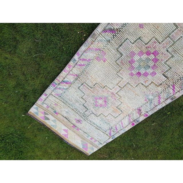 Vintage Herki Halı Yolluk 80 x 360 cm