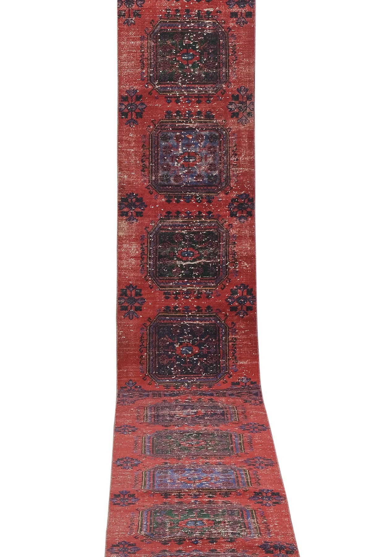 Vintage Türk Halı Yolluk 80 x 645 cm