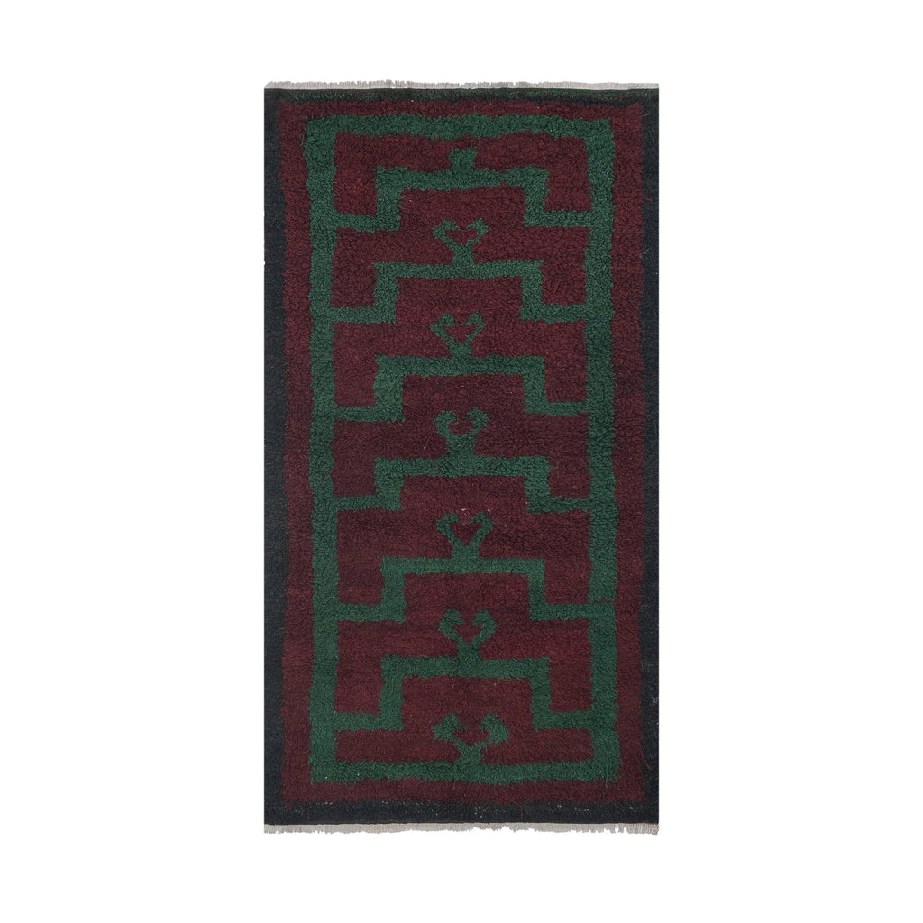 Vintage Türk Tulu Halı 120 x 208 cm