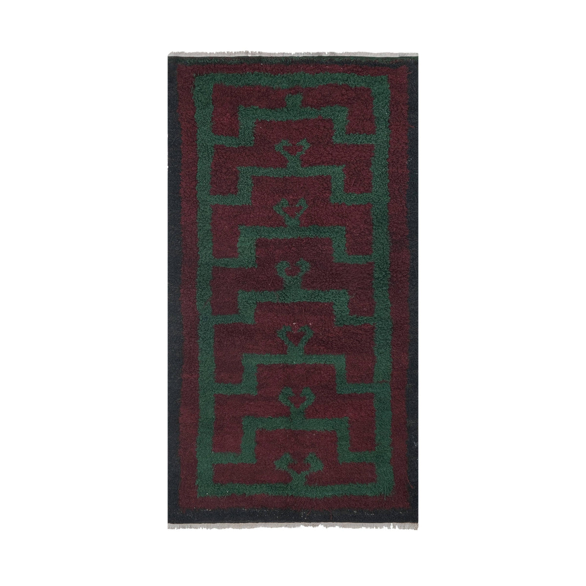 Vintage Türk Tulu Halı 120 x 208 cm