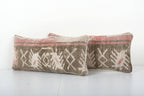 Halı Kırlent Kılıfı 2'li Set 25 x 47 cm