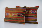 Kilim Kırlent Kılıfı 2'li Set 40 x 60 cm