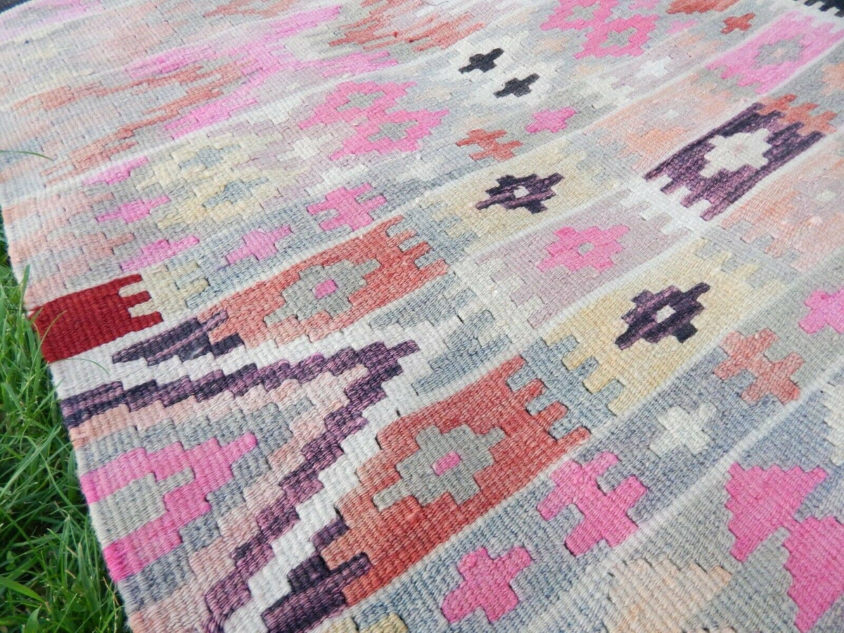 Vintage Kilim Yolluk 78 x 324 cm