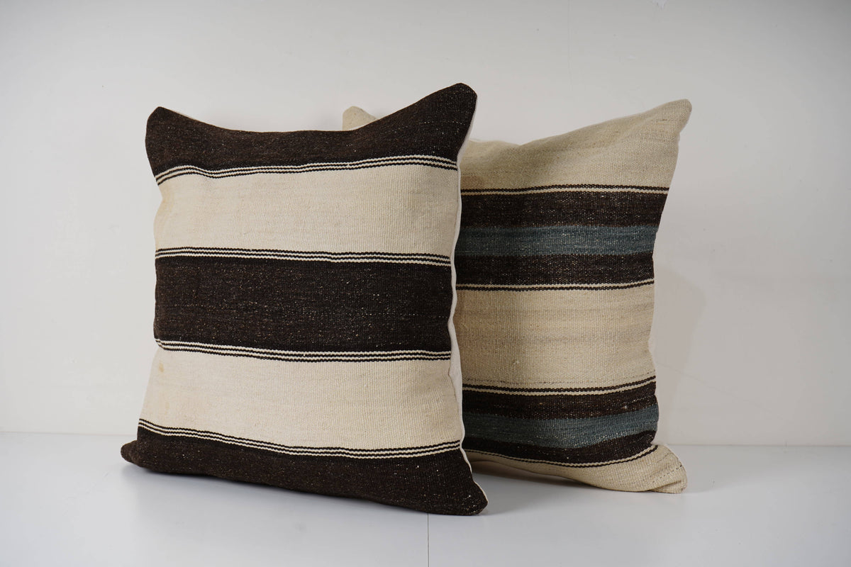 Kilim Kırlent Kılıfı 2'li Set 60 x 60 cm