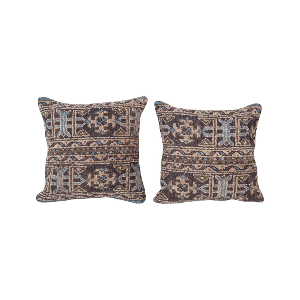 Halı Kırlent Kılıfı 2'li Set 48 x 48 cm