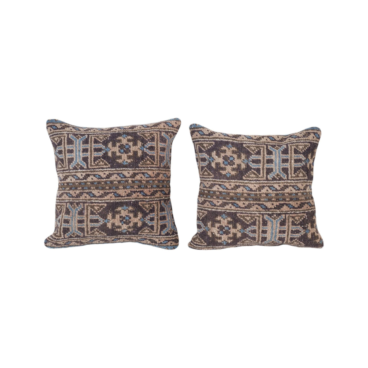 Halı Kırlent Kılıfı 2'li Set 48 x 48 cm