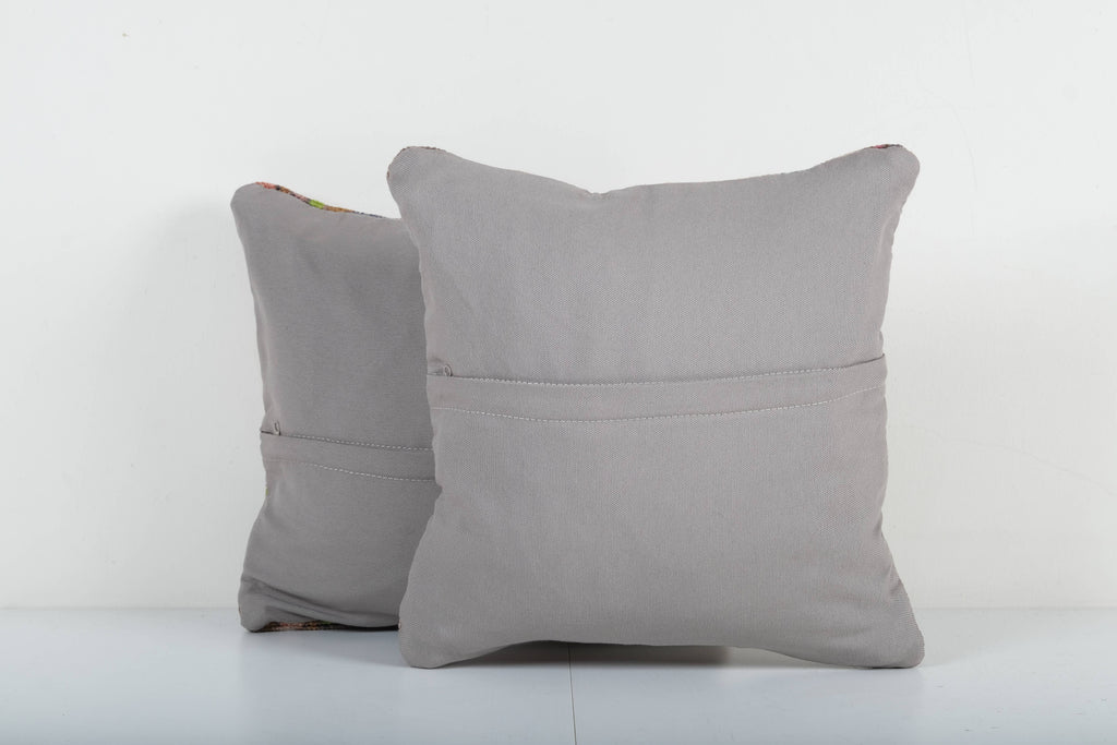 Halı Kırlent Kılıfı 2'li Set 38 x 40 cm