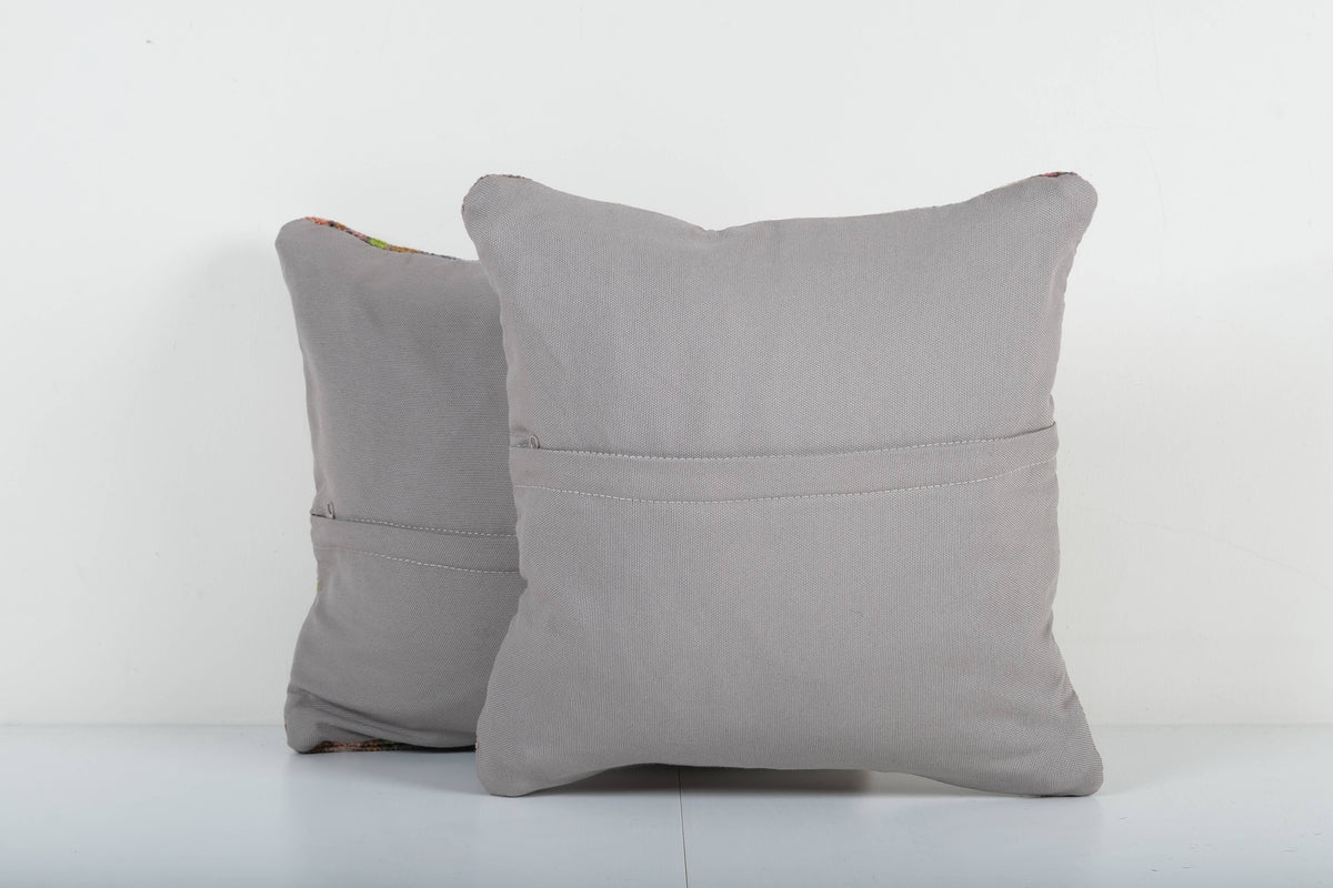 Halı Kırlent Kılıfı 2'li Set 38 x 40 cm