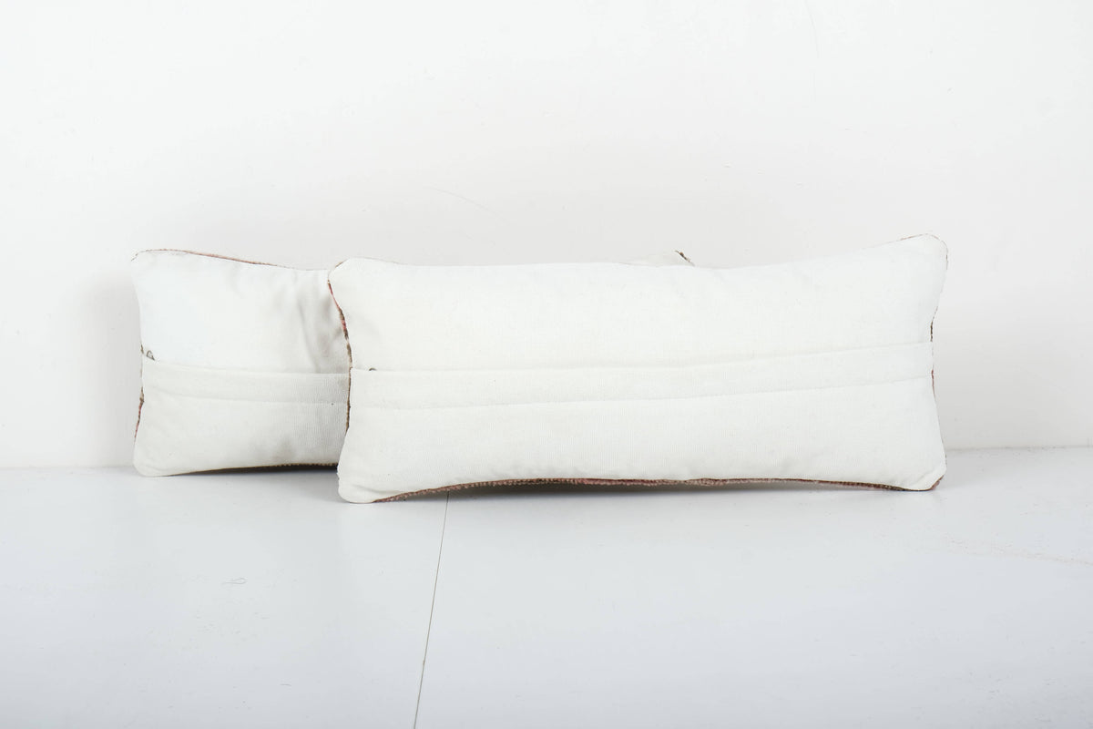 Halı Kırlent Kılıfı 2'li Set 25 x 47 cm