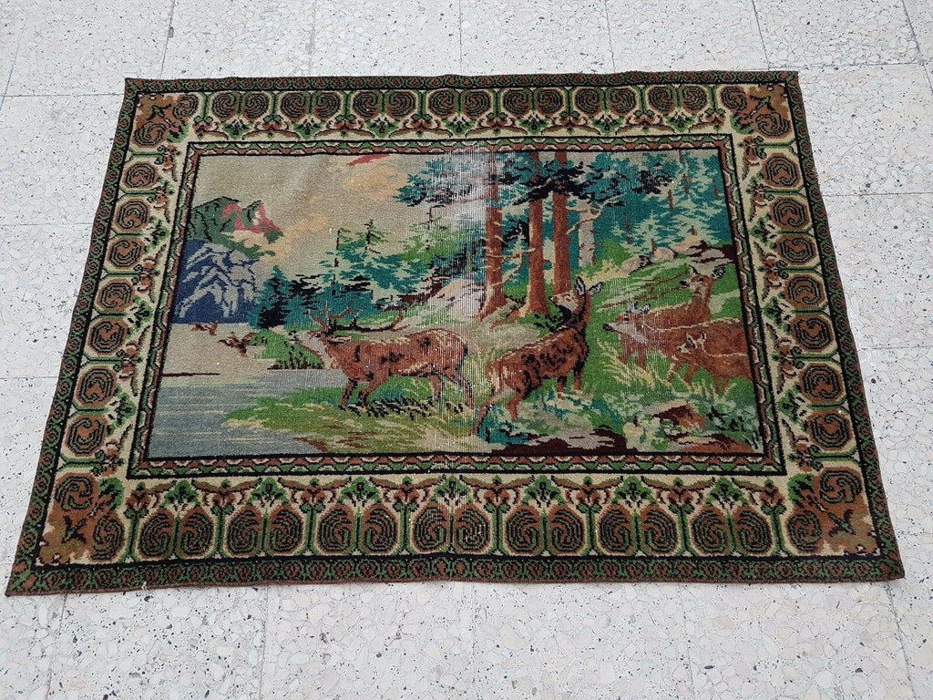 Vintage Türk Halı 97 x 131 cm