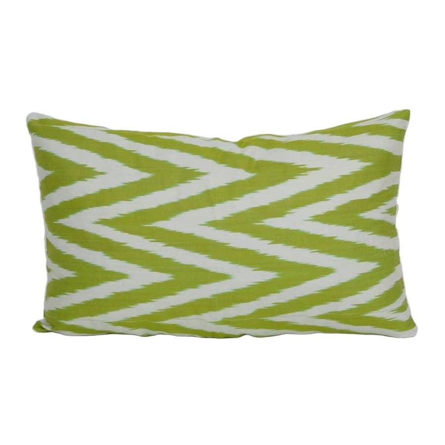 İpek Ikat Kadife Kırlent Kılıfı 30 x 50 cm