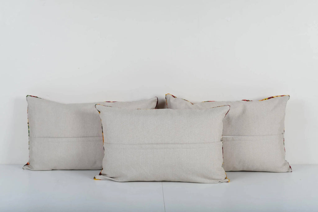 Kilim Kırlent Kılıfı 3'li Set 37 x 63 cm