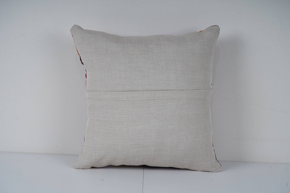 Özbek Baskılı Kırlent Kılıfı 38 x 38 cm